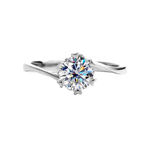 Freedom Sparkle Moissanite rings