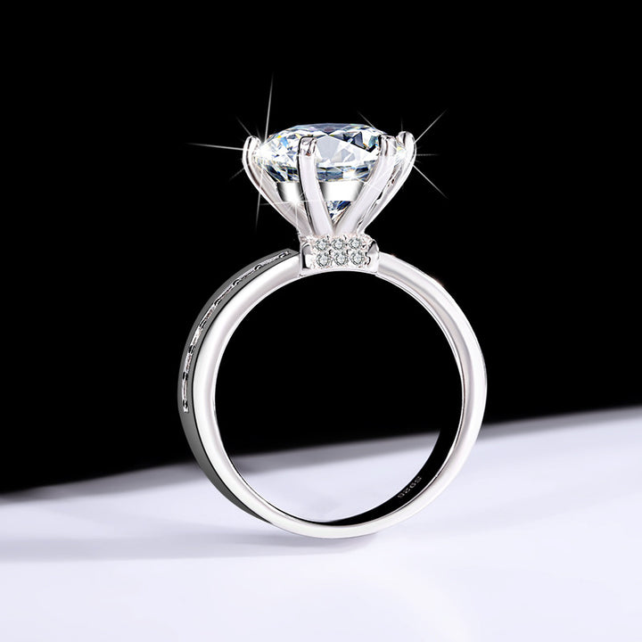 Love's Embrace Moissanite rings