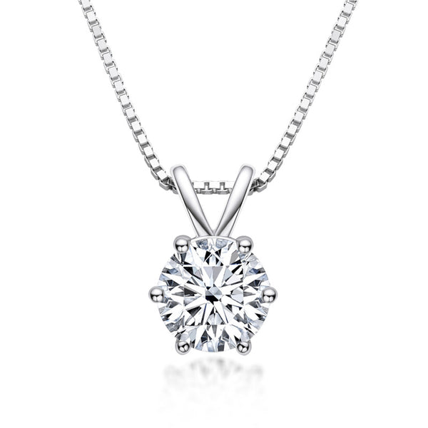 Mystic Nightfall Moissanite Necklace