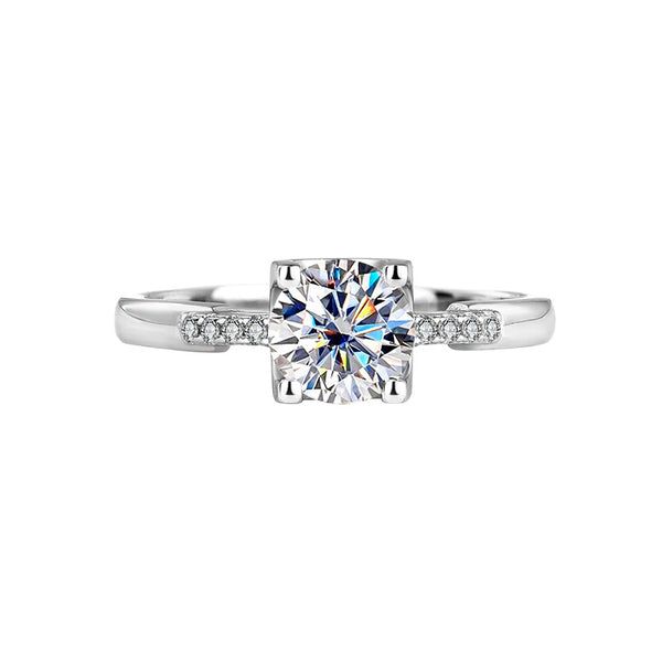 Sweet Serenity Moissanite rings